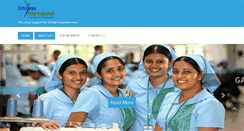 Desktop Screenshot of janajayainternational.com